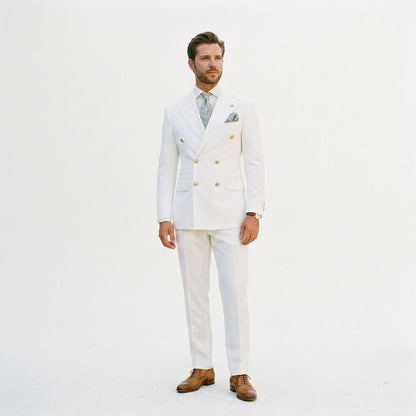 Elegant Slim Fit Wedding Suit Set for Men