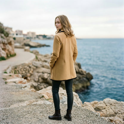 Elegant Winter Trench Coat for Women