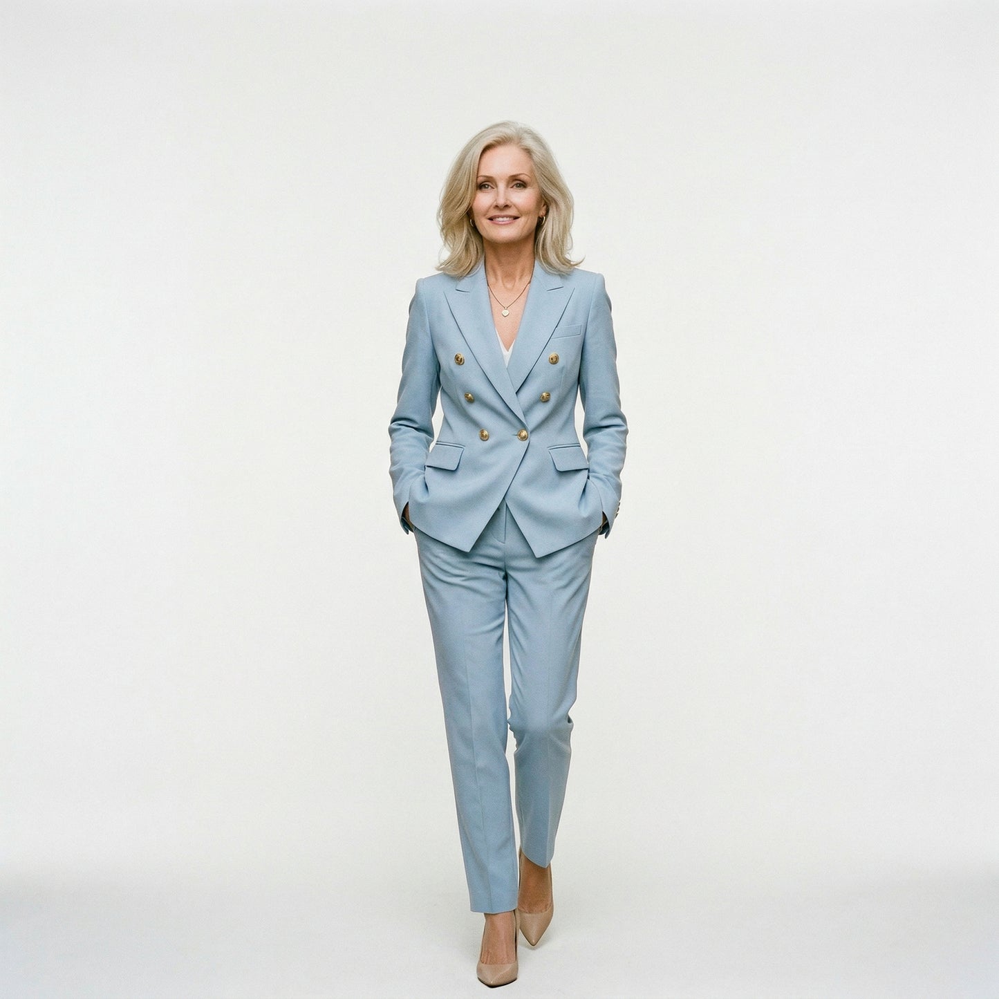 Elegant Women's Pant Suit Set