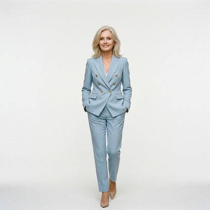 Elegant Women's Pant Suit Set