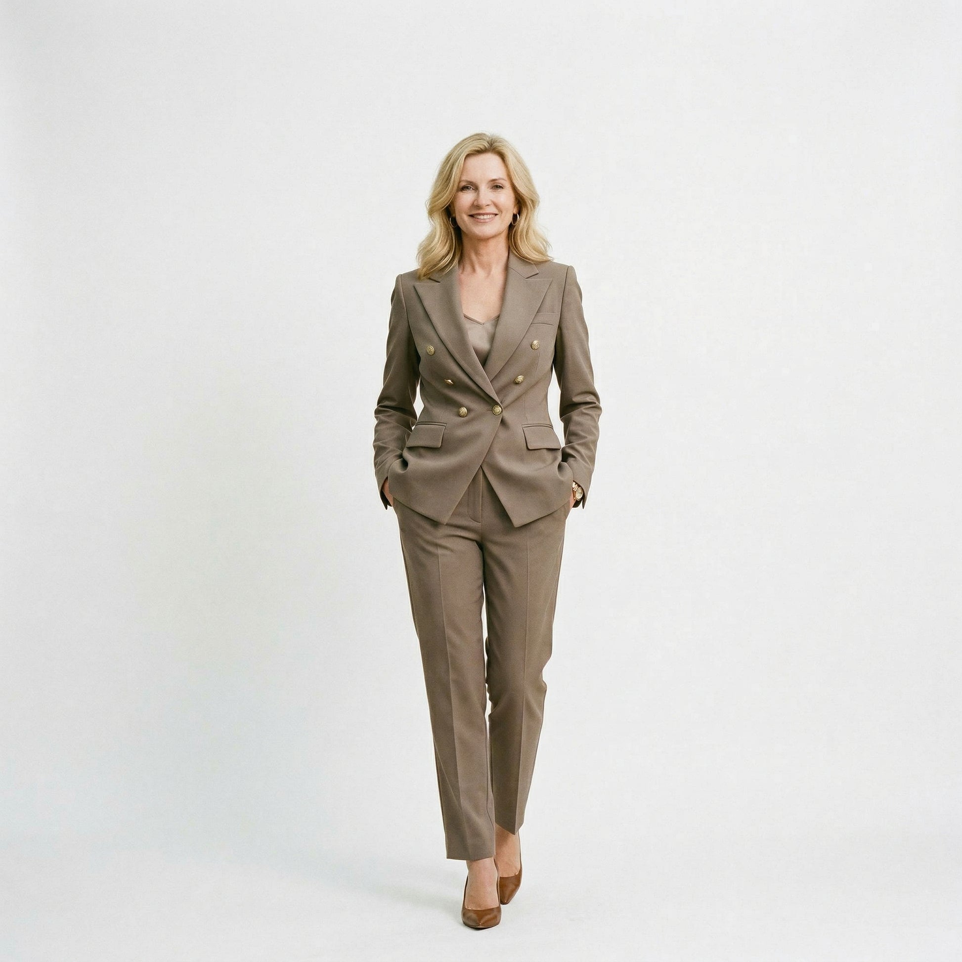 Elegant Women's Pant Suit Set
