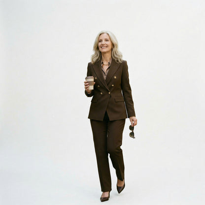 Elegant Women's Pant Suit Set