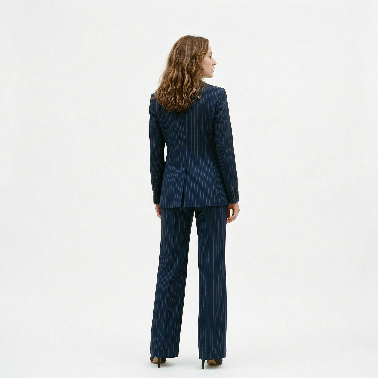 Elegant Women's Suit Set with Wide Legs