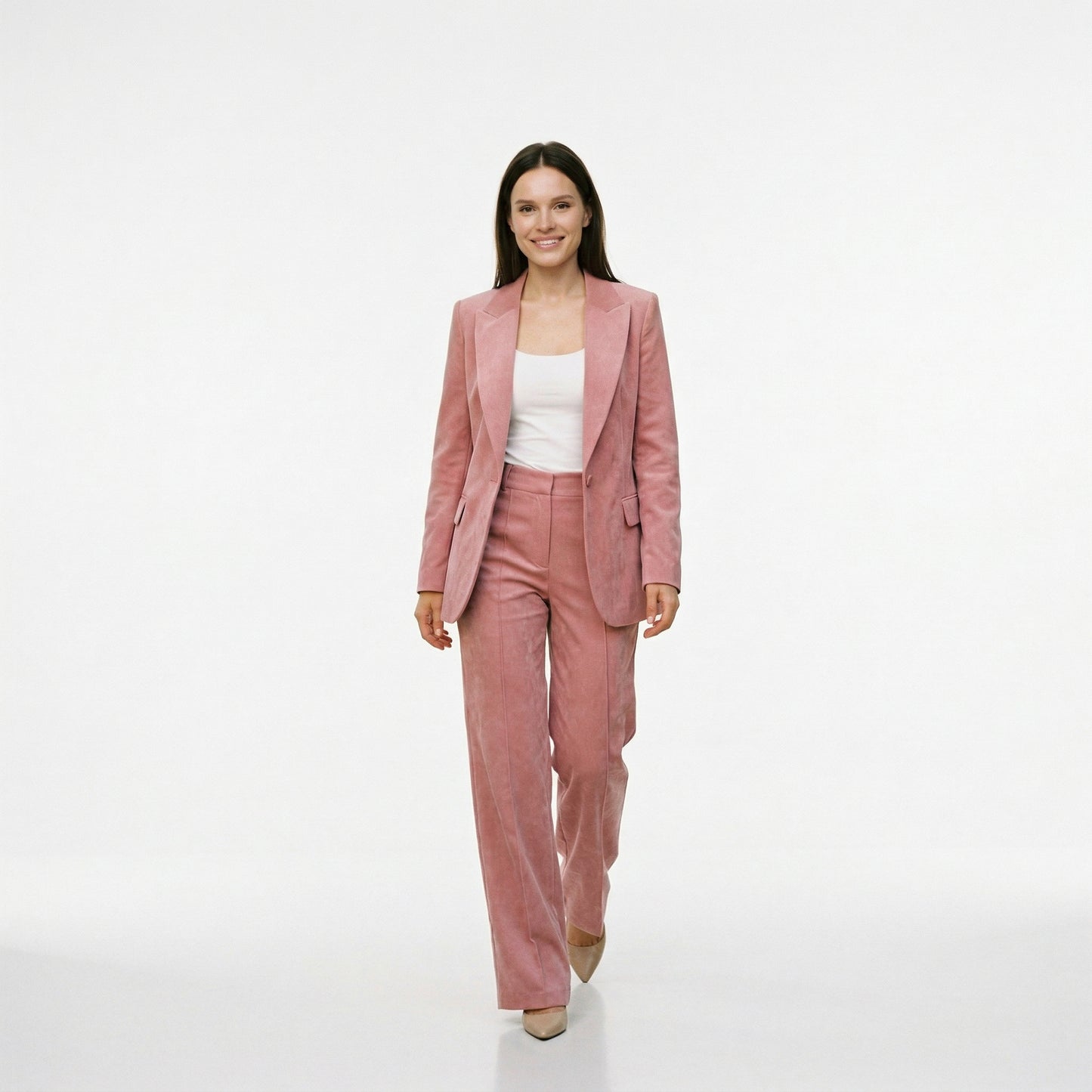 Elegant Women's Suit with Accessories Set