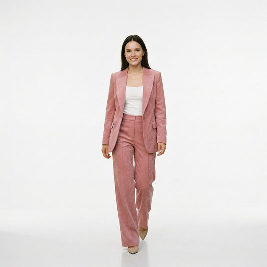 Elegant Women's Suit with Accessories Set