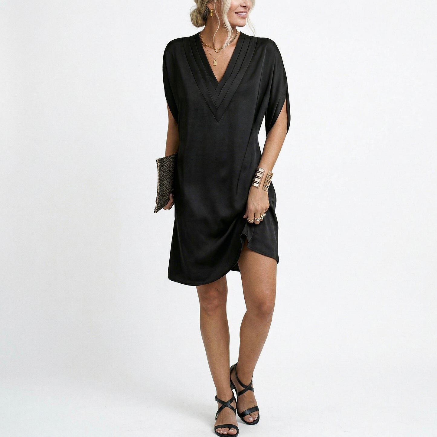 Elegant Womens Shift Dress for Formal Occasions