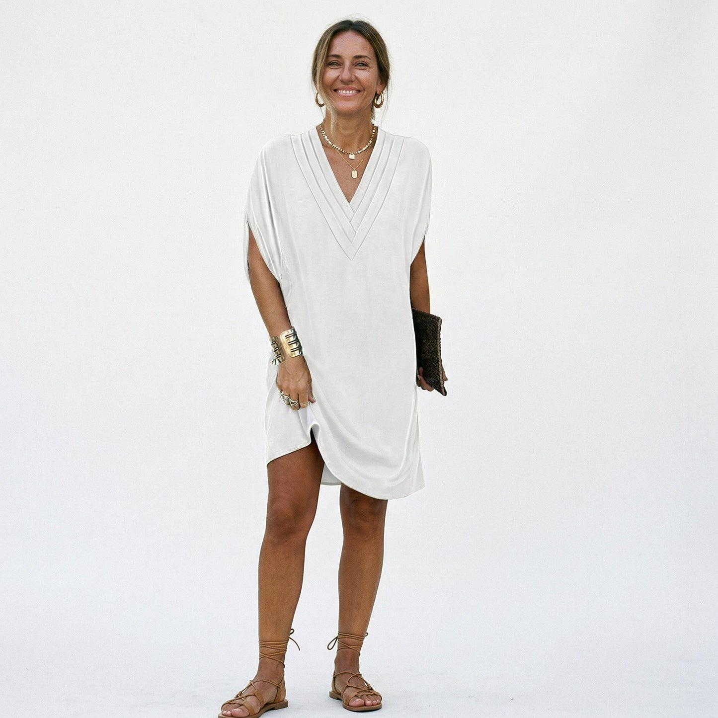 Elegant Womens Shift Dress for Formal Occasions