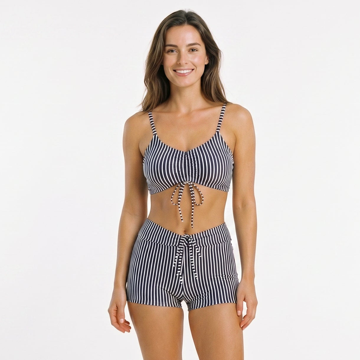 Esmeralda - Stylish High Waisted Bikini Shorts DONE 05-14-2026