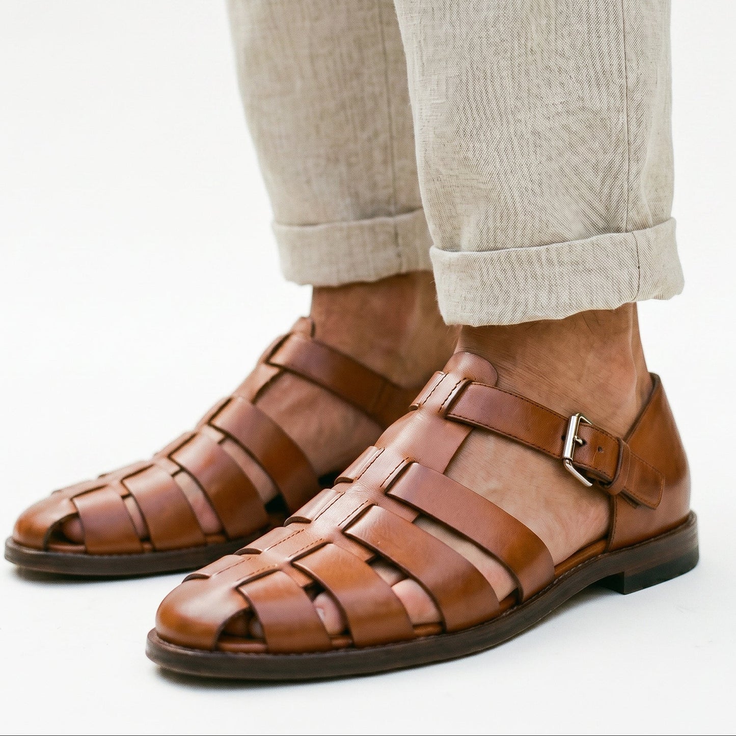 Ethan | Stylish Comfortable Mens Leather Sandals DONE 05-27-2026
