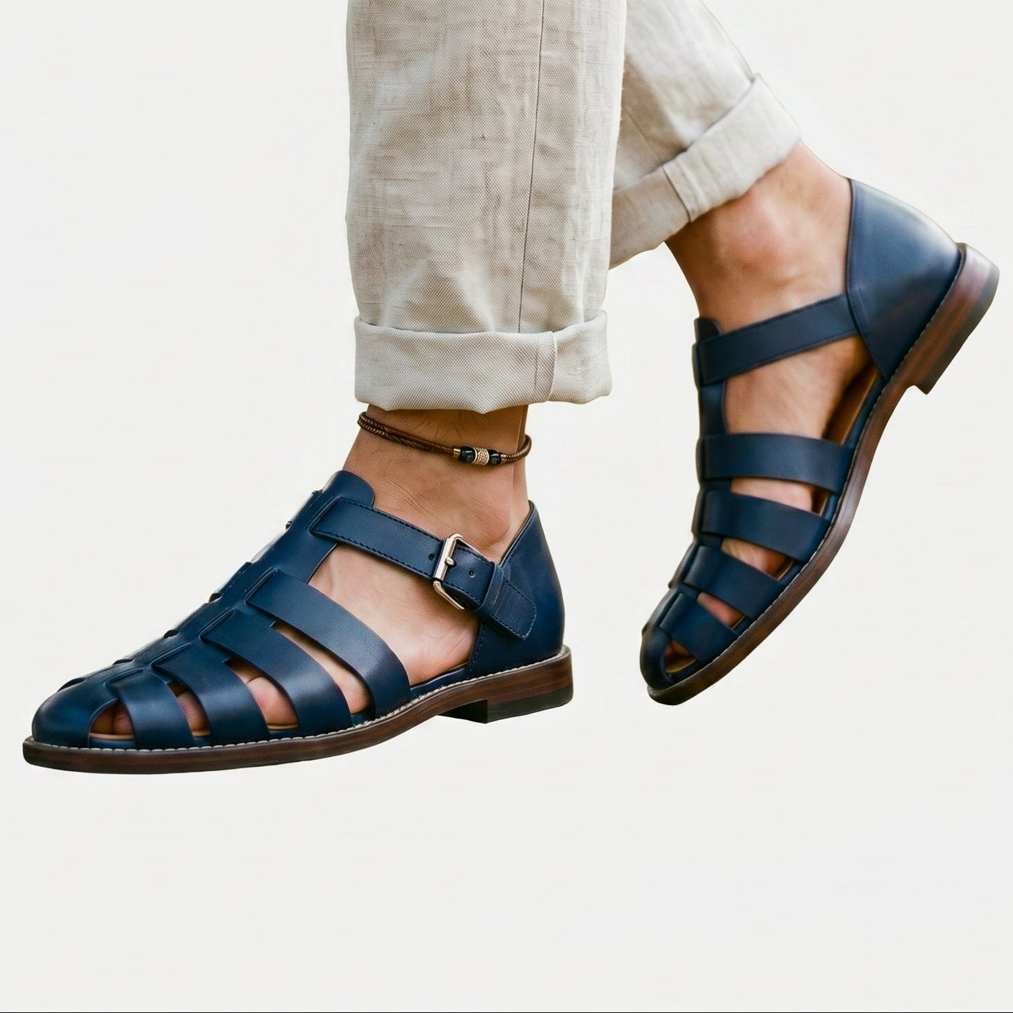 Ethan | Stylish Comfortable Mens Leather Sandals DONE 05-27-2026