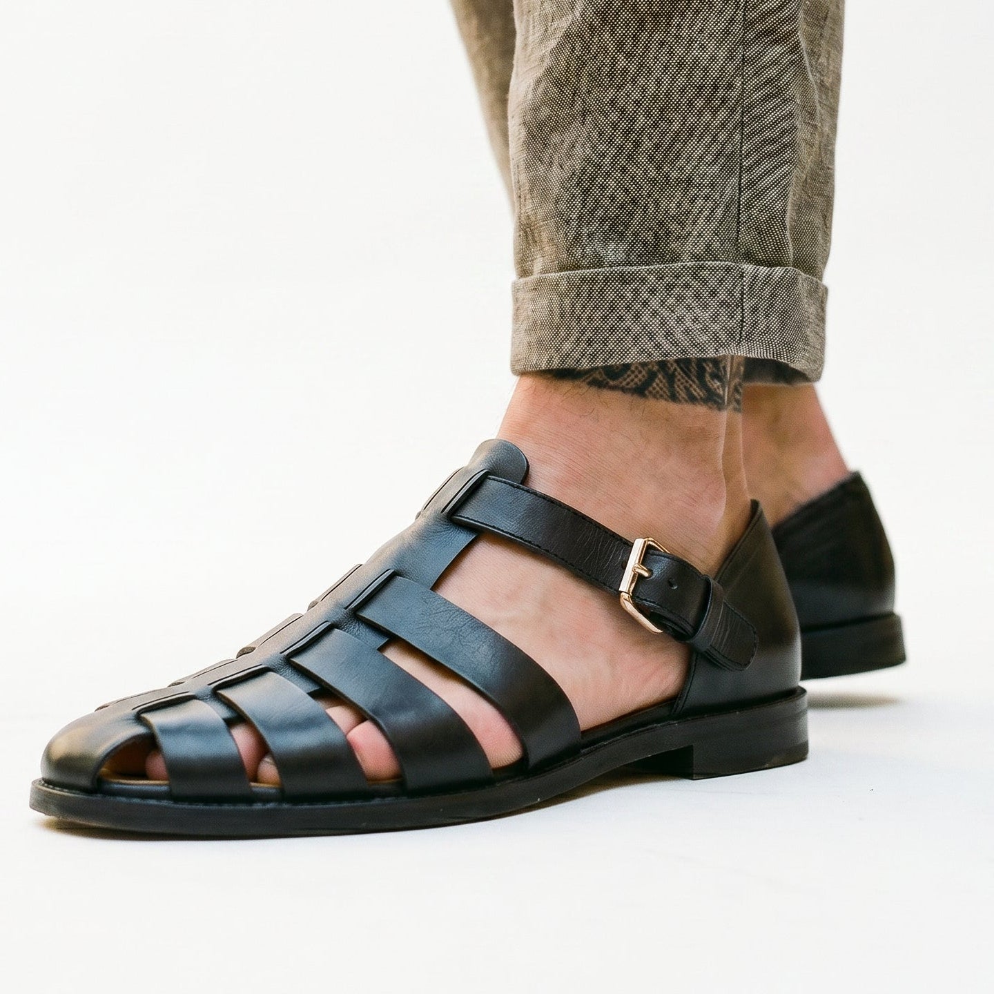 Ethan | Stylish Comfortable Mens Leather Sandals DONE 05-27-2026