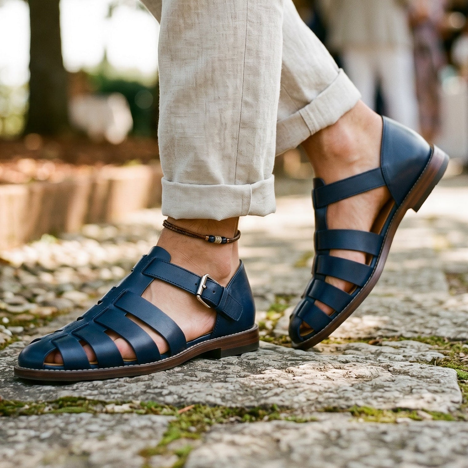 Ethan | Stylish Comfortable Mens Leather Sandals DONE 05-27-2026