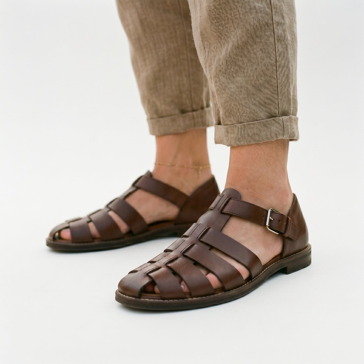 Ethan | Stylish Comfortable Mens Leather Sandals DONE 05-27-2026