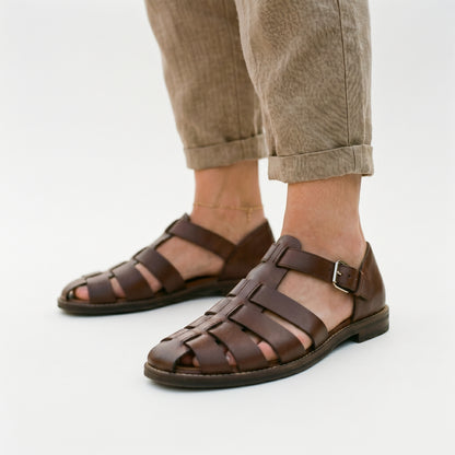 Ethan | Stylish Comfortable Mens Leather Sandals DONE 05-27-2026