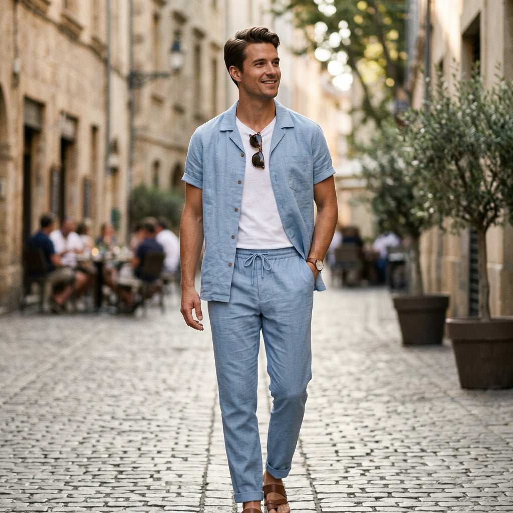 Ethan - Stylish Men's Short Set for Summer