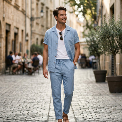 Ethan - Stylish Men's Short Set for Summer