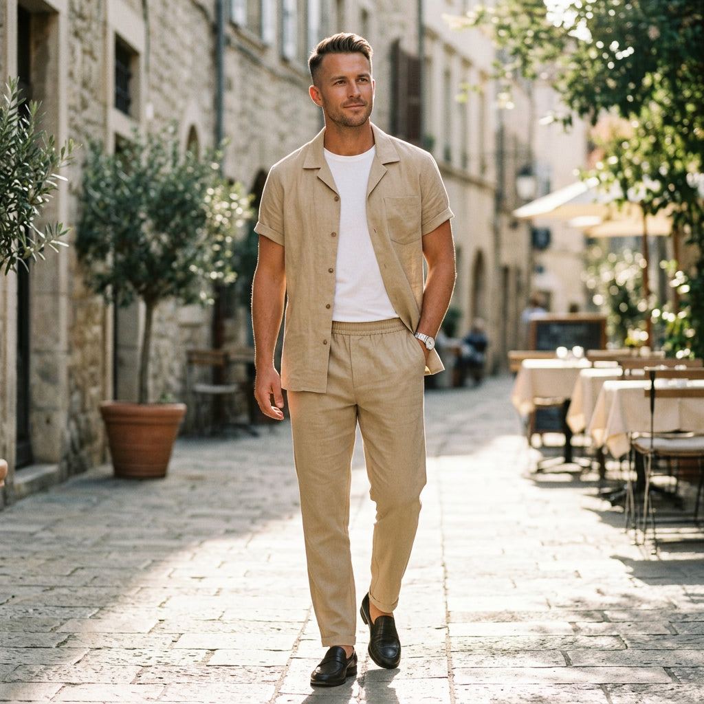 Ethan - Stylish Men's Short Set for Summer