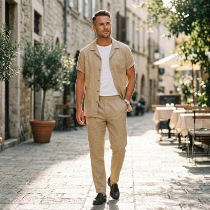 Ethan - Stylish Men's Short Set for Summer