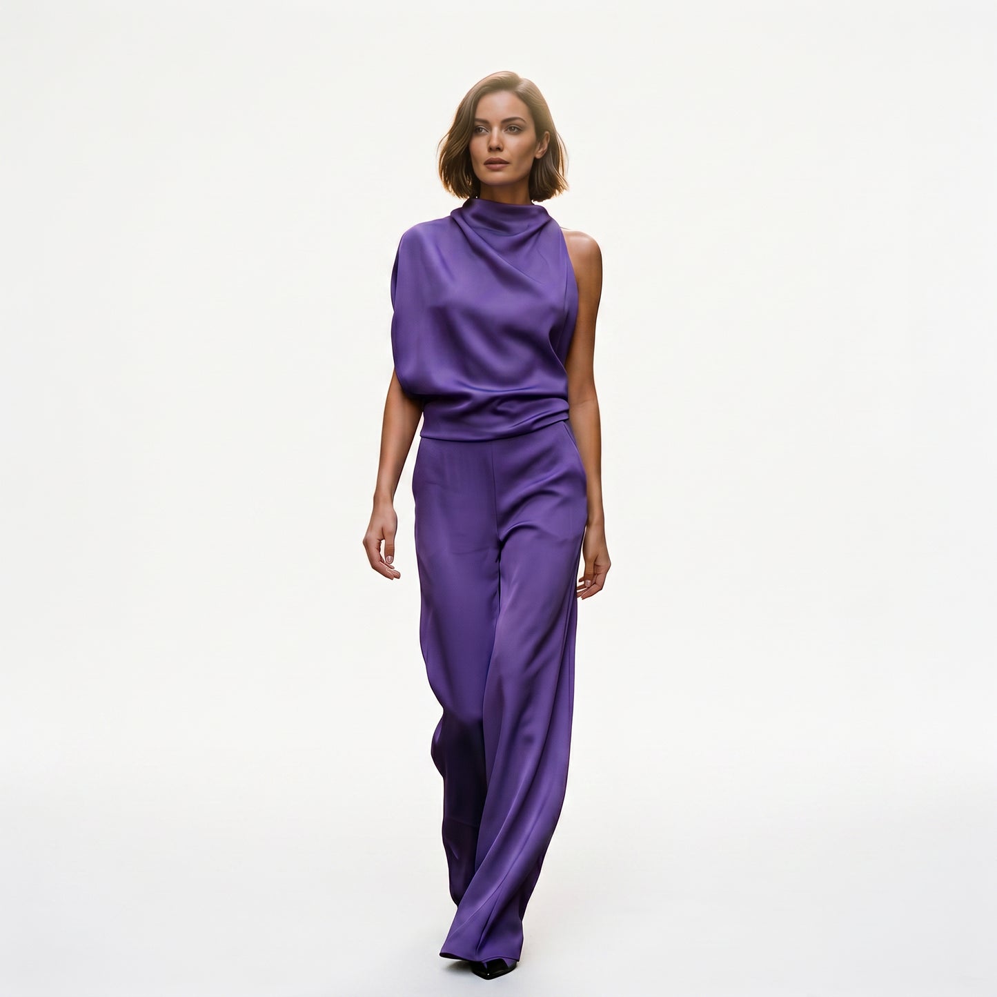 Evangeline - Elegant Wide Leg Women's Jumpsuit DONE 06-22-2026