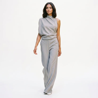 Evangeline - Elegant Wide Leg Women's Jumpsuit DONE 06-22-2026