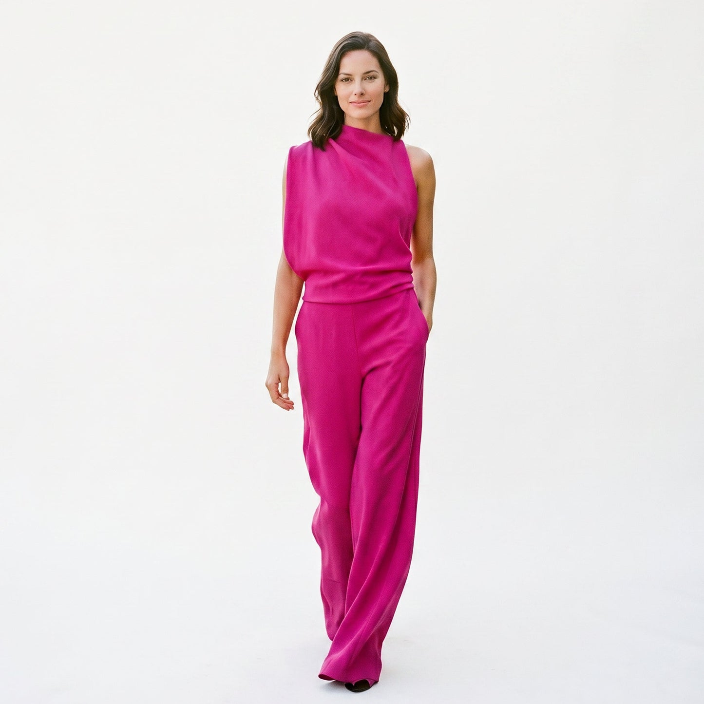 Evangeline - Elegant Wide Leg Women's Jumpsuit DONE 06-22-2026