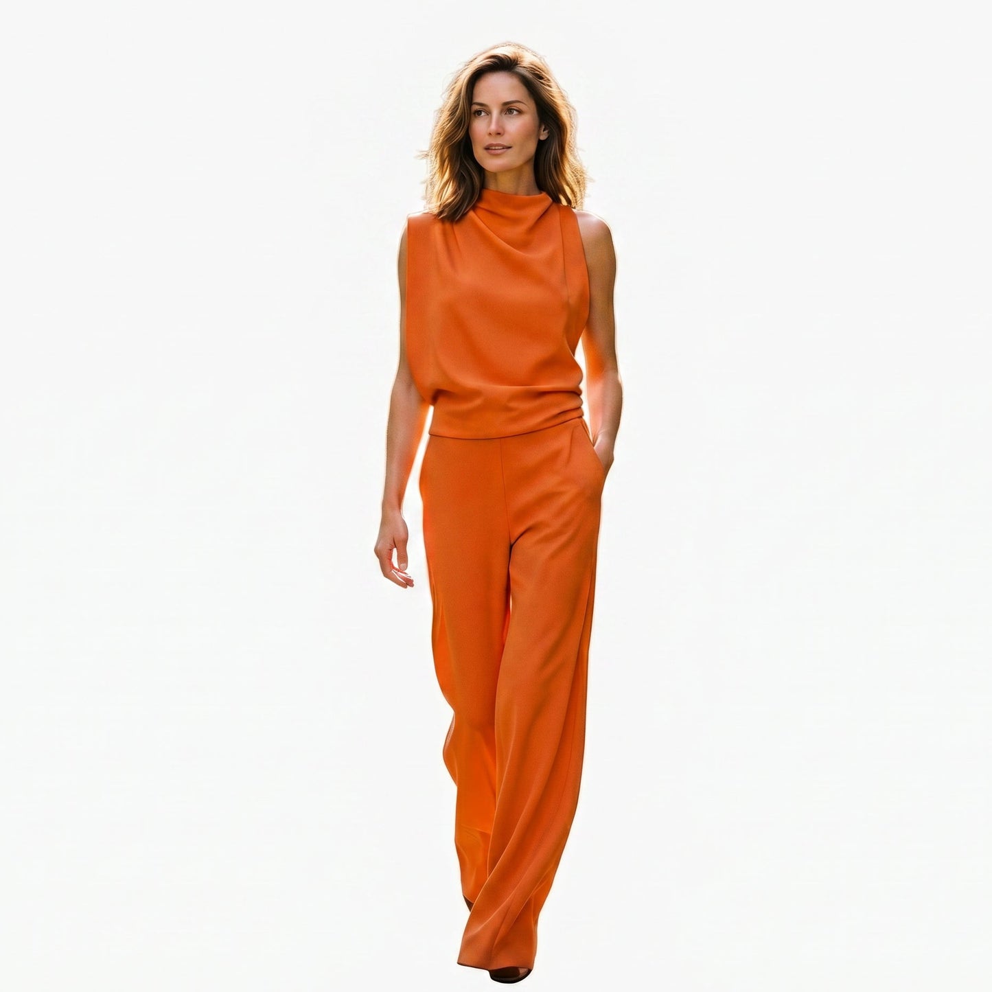 Evangeline - Elegant Wide Leg Women's Jumpsuit DONE 06-22-2026