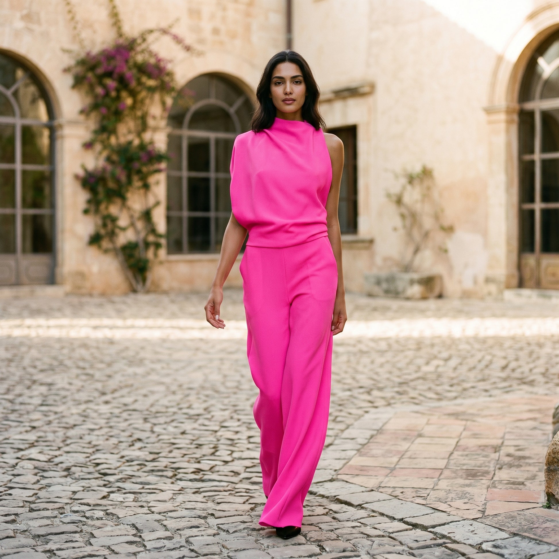Evangeline - Elegant Wide Leg Women's Jumpsuit DONE 06-22-2026