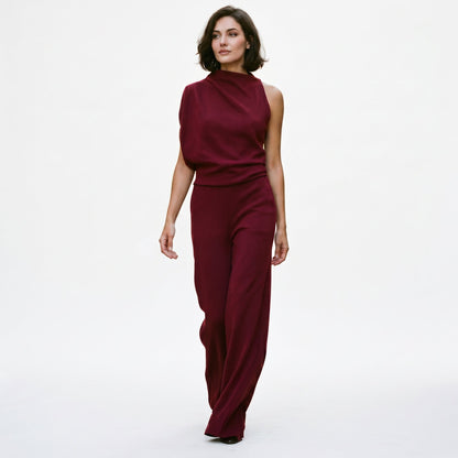 Evangeline - Elegant Wide Leg Women's Jumpsuit DONE 06-22-2026