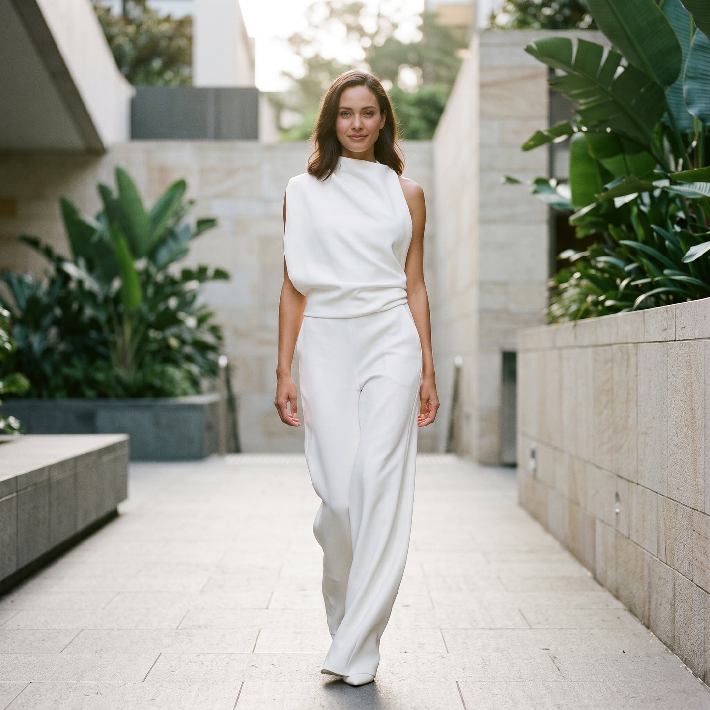 Evangeline - Elegant Wide Leg Women's Jumpsuit DONE 06-22-2026