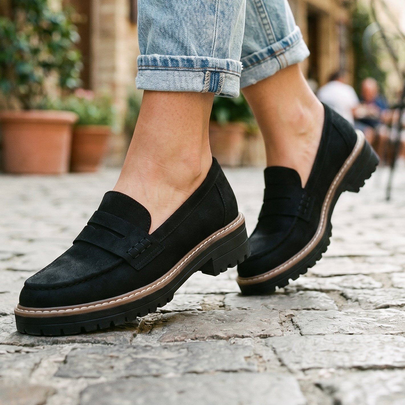Fiora - Orthopedic Black Loafers for Women DONE 05-06-2026