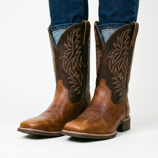Gabrielle - Retro Handmade Cowboy Boots for Women DONE 05-07-2026