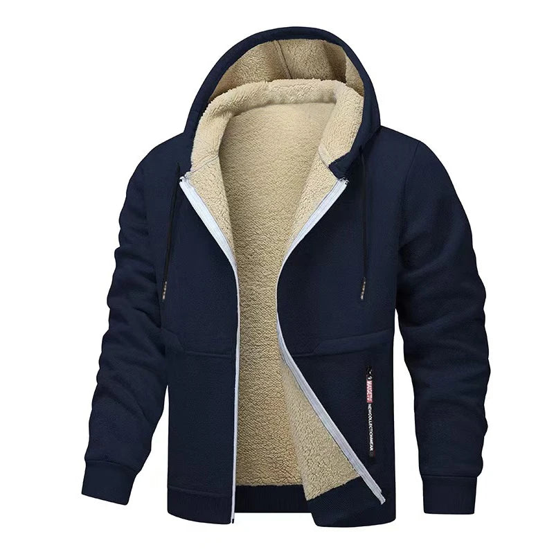 Gabrielle - Cozy Thick Sherpa Hooded Sweatshirt for Men 3