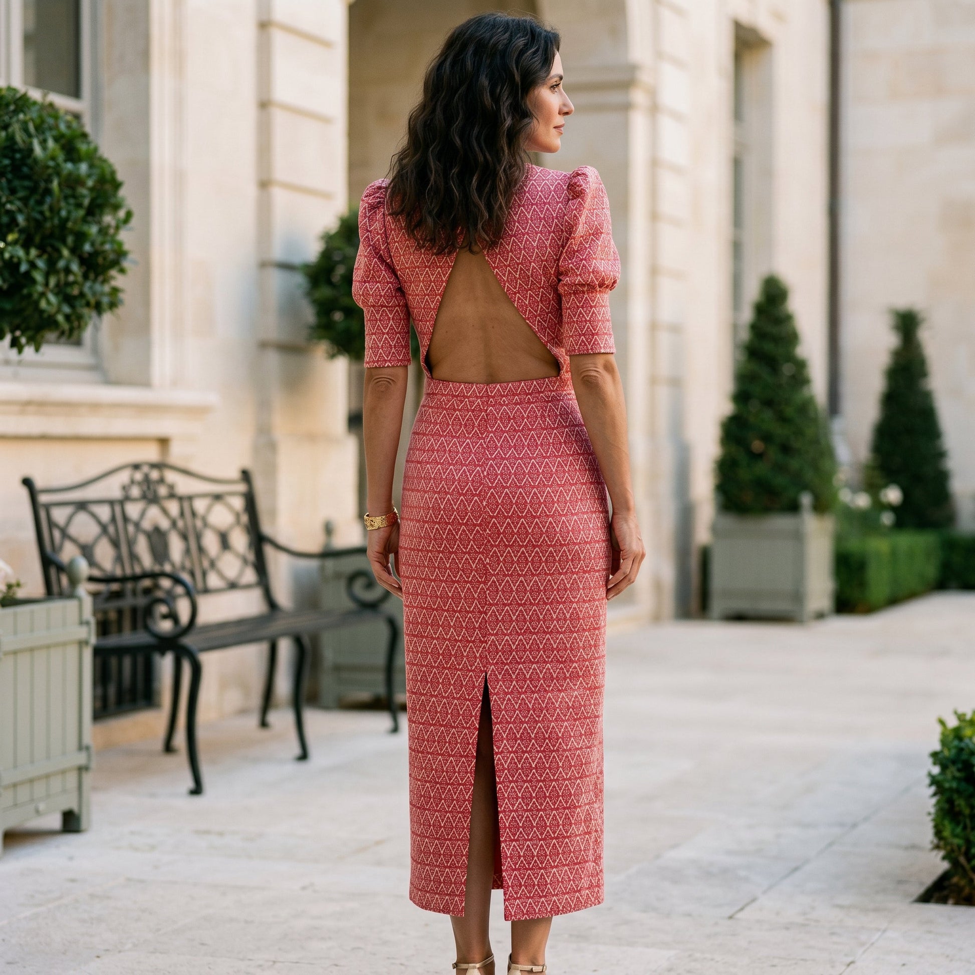 Gabrielle - Elegant Women's Geometric Print Set 3