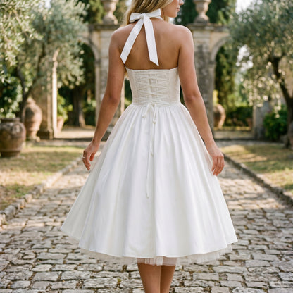 Galatea - Elegant Wedding Guest Midi Dress DONE 05-30- 2026