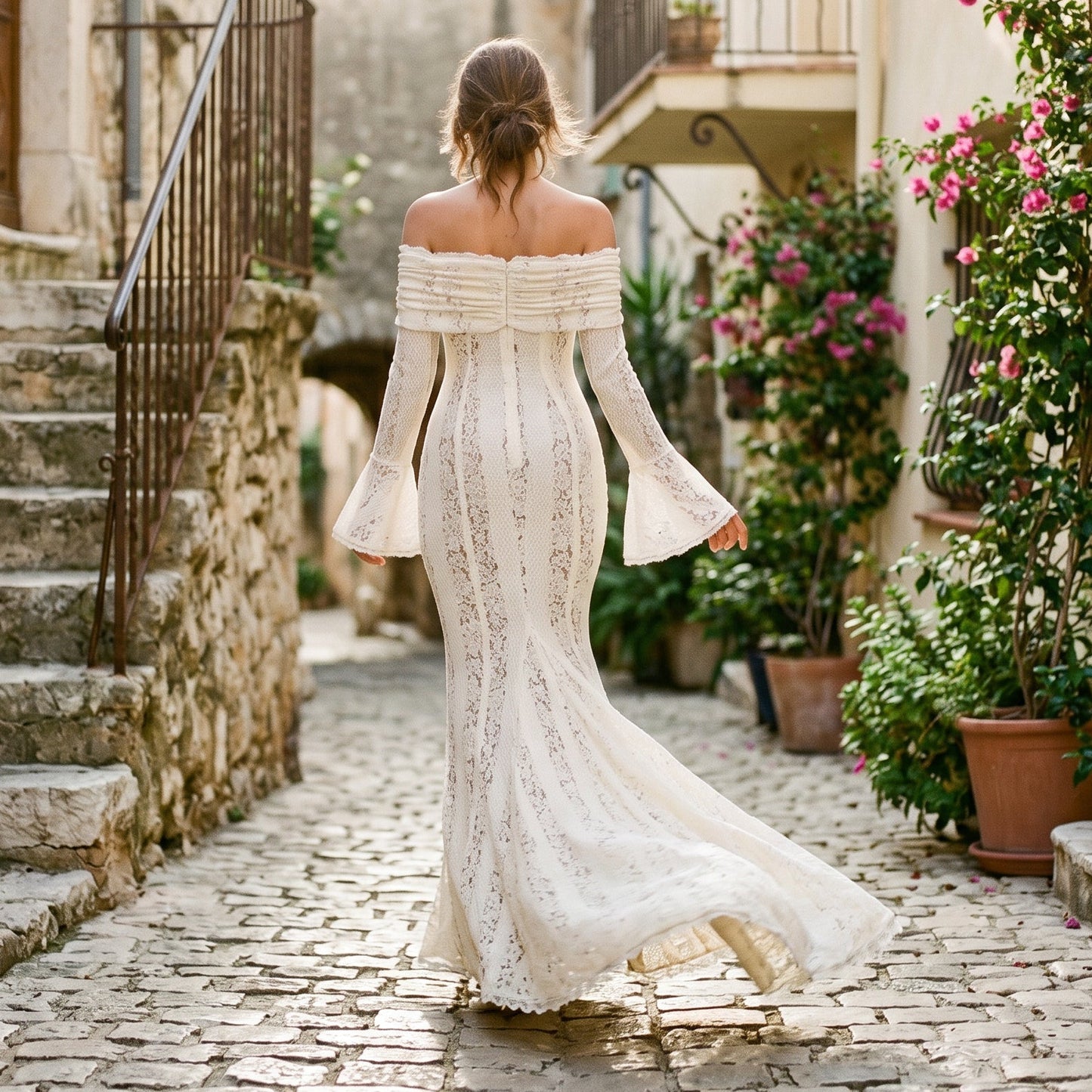 Georgia - Elegant Off-Shoulder Lace Maxi Dress DONE 05-10-2026