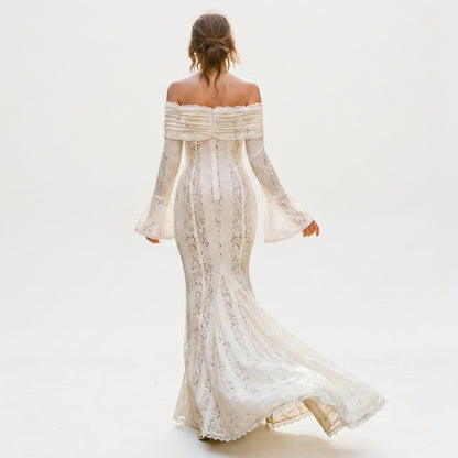 Georgia - Elegant Off-Shoulder Lace Maxi Dress DONE 05-10-2026