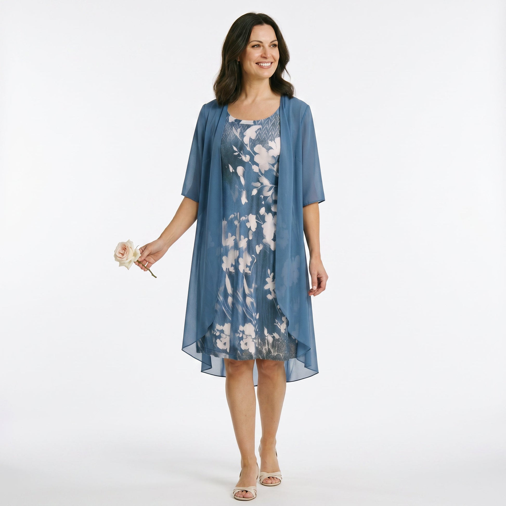 Helena - Elegant Two-Piece Dress Set 0