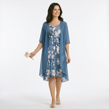 Helena - Elegant Two-Piece Dress Set 0