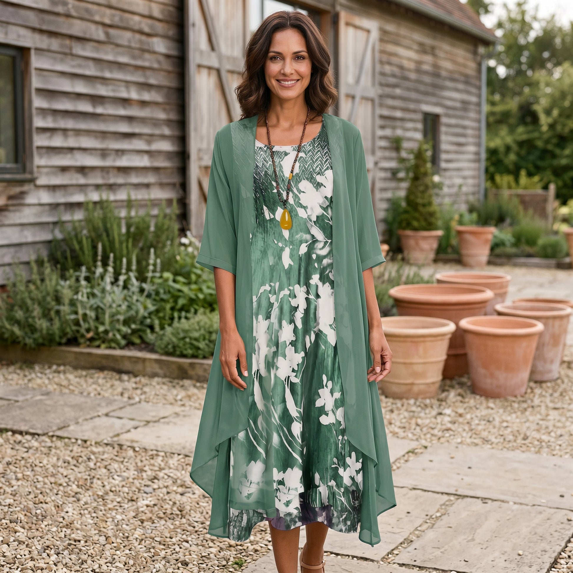 Helena - Elegant Two-Piece Dress Set 1