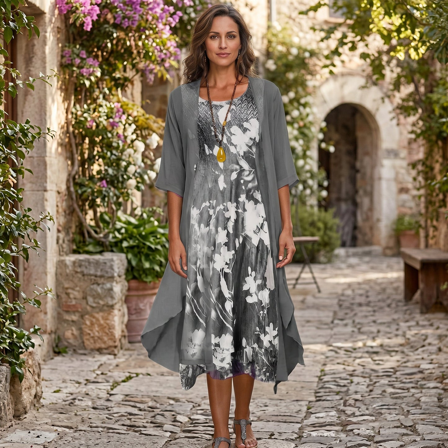 Helena - Elegant Two-Piece Dress Set 5