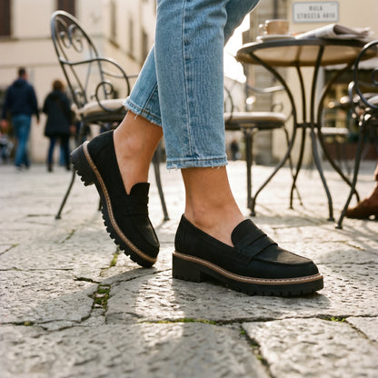 Liam | Classic Black Loafers for Women DONE 05-28-2026