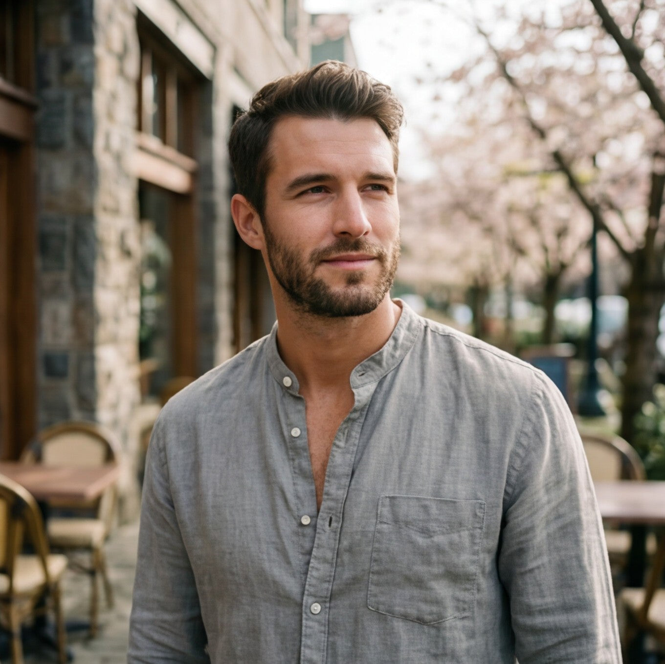 Lightweight Cotton Summer Men's Shirt