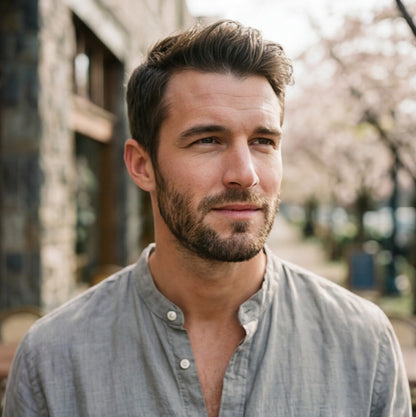 Lightweight Cotton Summer Men's Shirt