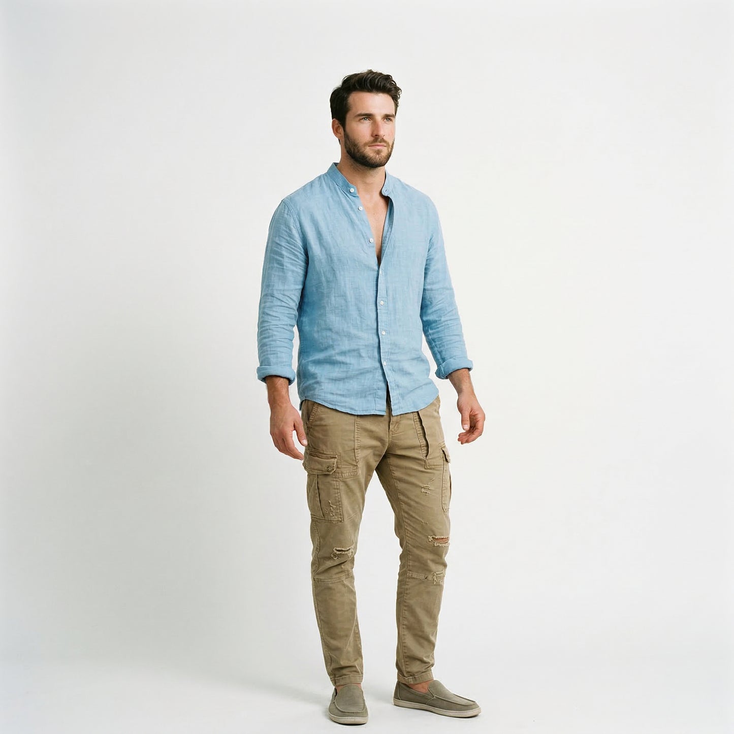 Lightweight Cotton Summer Men's Shirt