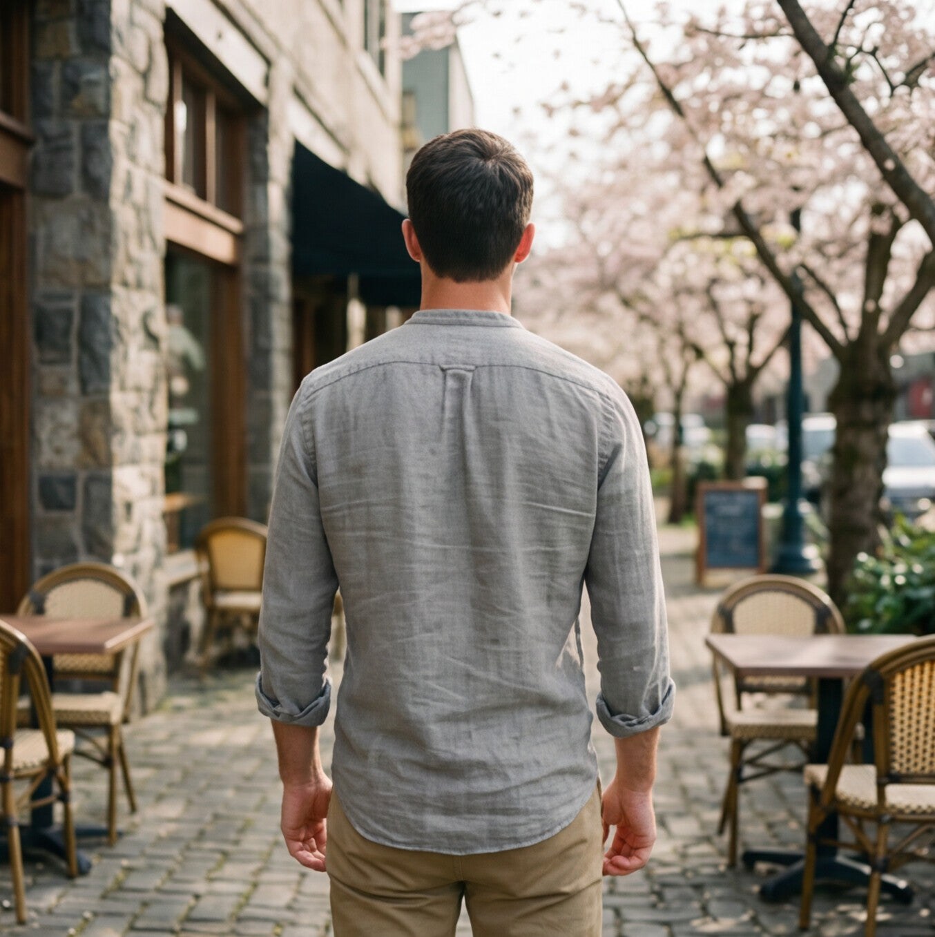 Lightweight Cotton Summer Men's Shirt