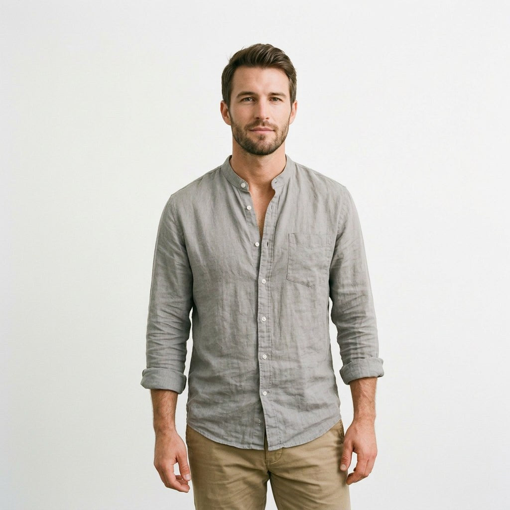 Lightweight Cotton Summer Men's Shirt