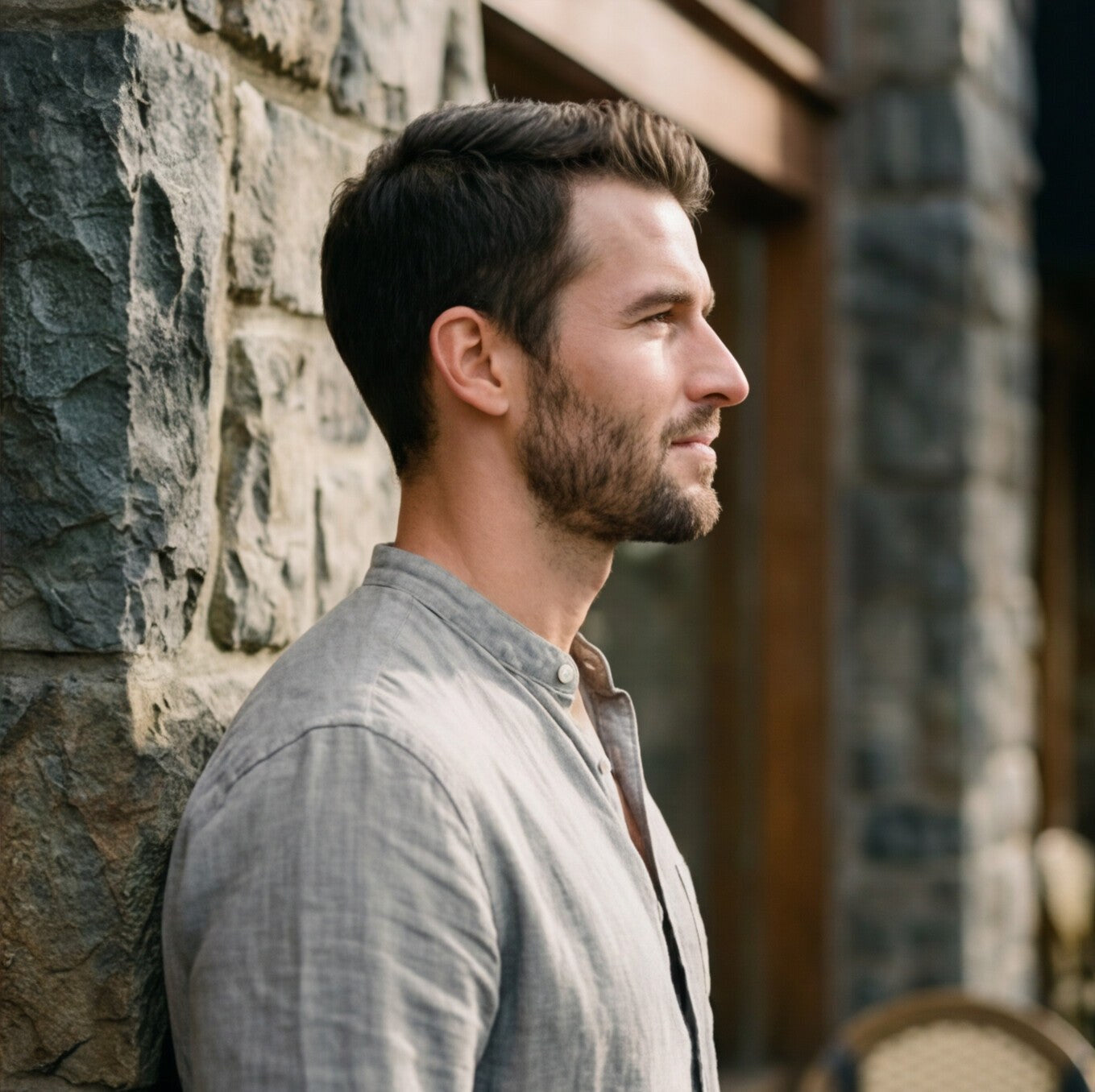 Lightweight Cotton Summer Men's Shirt