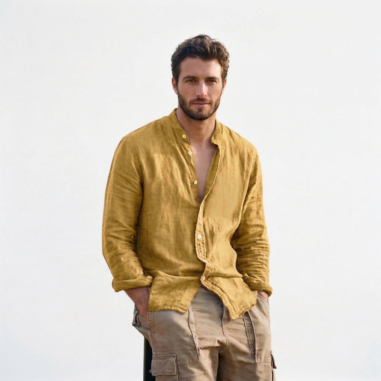 Lightweight Cotton Summer Men's Shirt