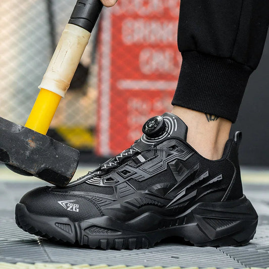 Lightweight Steel Toe Safety Work Shoes with Non-Slip Sole 1