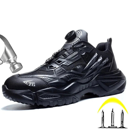 Lightweight Steel Toe Safety Work Shoes with Non-Slip Sole 3